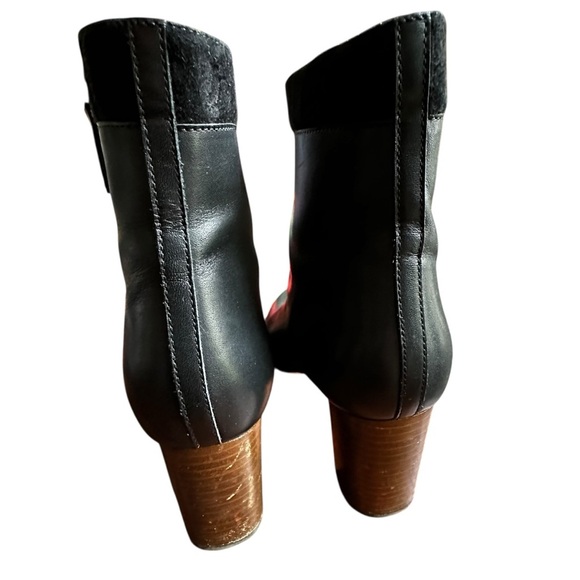 Pied De Biche Paris Black Leather Boots 39 /US 8 - Picture 5 of 12